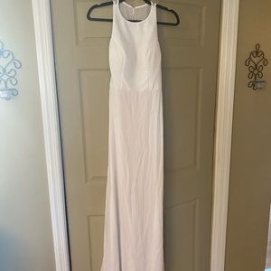 Wedding/prom/cocktail white size 0 dress